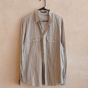 "Open to Offers" Pierre Balmain Striped Shirt